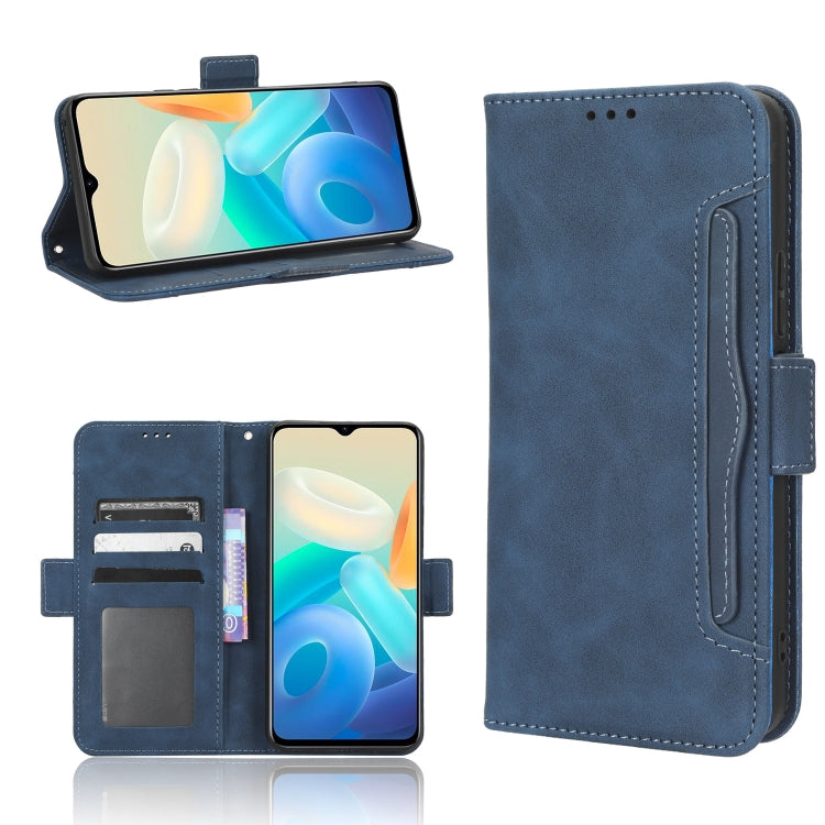 Skin Feel Calf Texture Card Slots Leather Phone Case — For Tecno Pova 3
