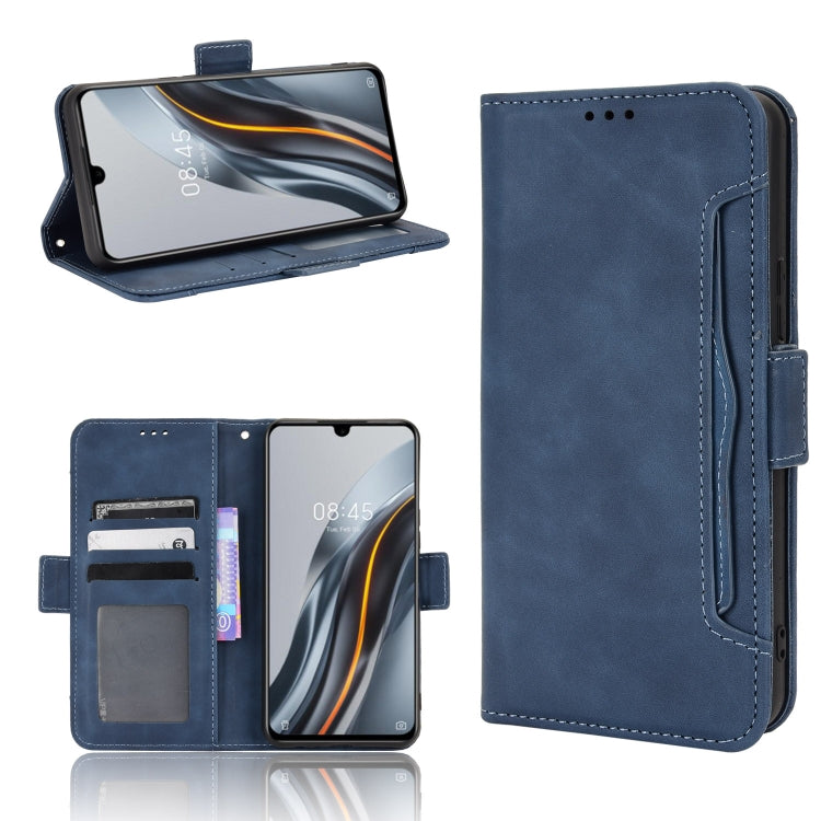 Skin Feel Calf Texture Card Slots Leather Phone Case — For Cubot X50