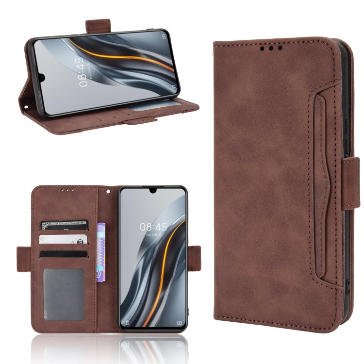 Skin Feel Calf Texture Card Slots Leather Phone Case — For Honor X40i