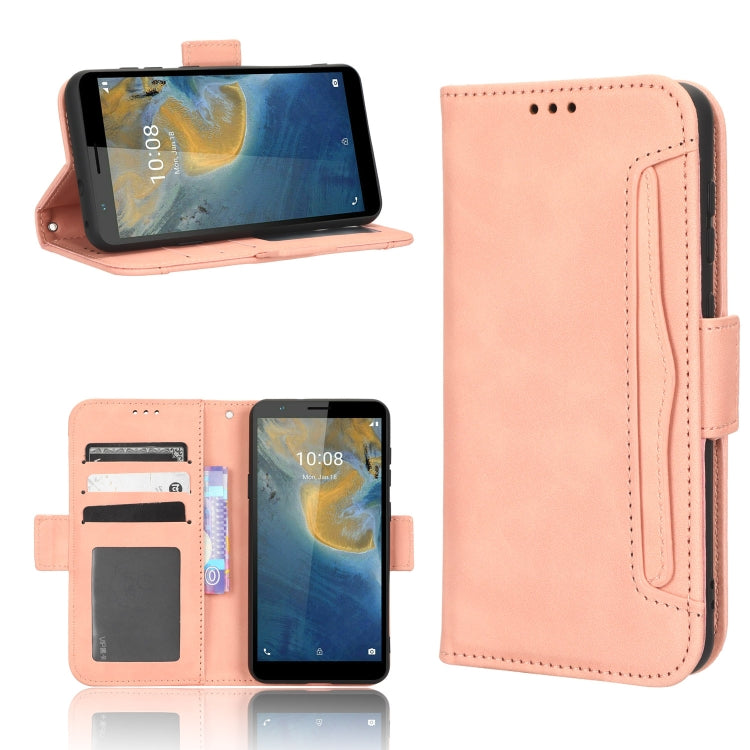 Skin Feel Calf Texture Card Slots Leather Phone Case
