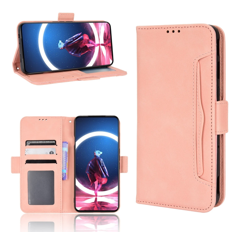 Skin Feel Calf Texture Card Slots Leather Phone Case