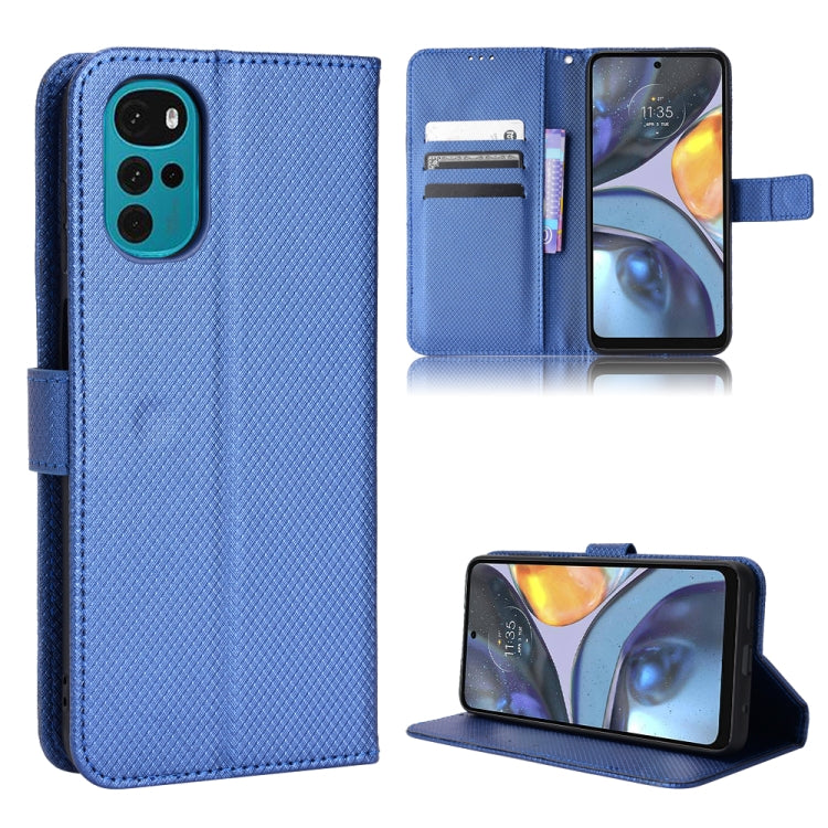 Diamond Texture Leather Phone Case — For vivo Y02s