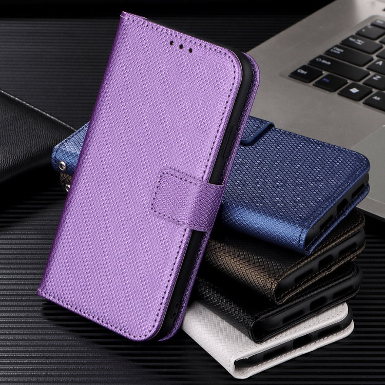 Diamond Texture Leather Phone Case