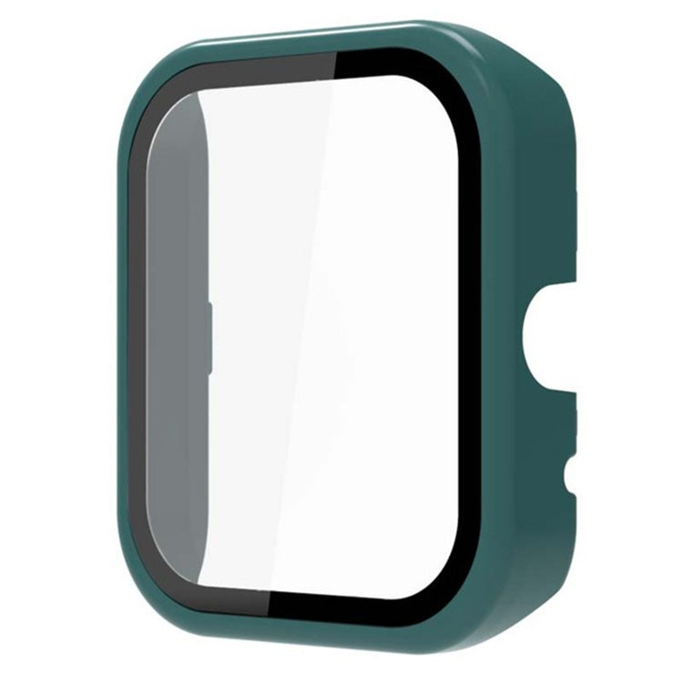 PC + Tempered Glass Integrated Watch Case — Black