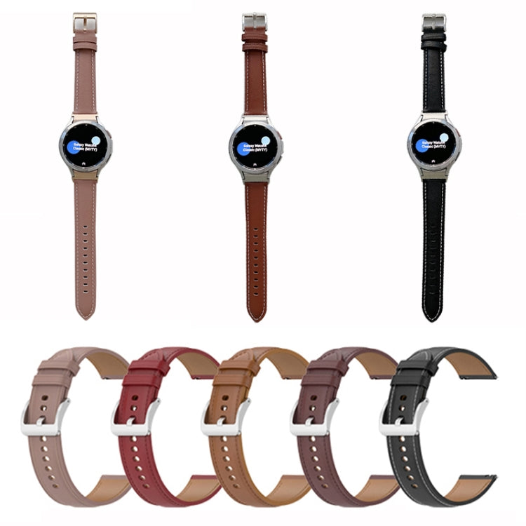 First Layer Leather Sewing Thread Watch Band