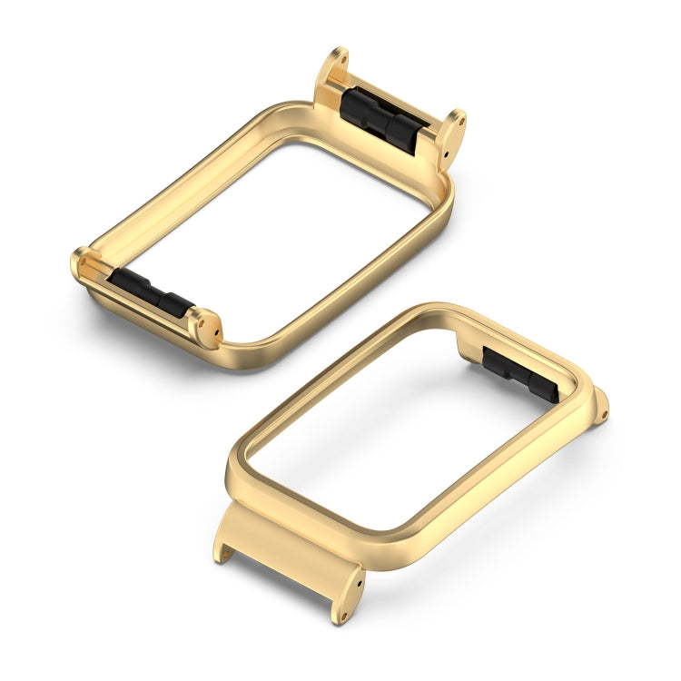 Metal Frame Watch Protective Case — For Xiaomi Mi Band 7 Pro