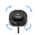 Rotatable Magnetic Metal Charging Base — Silver