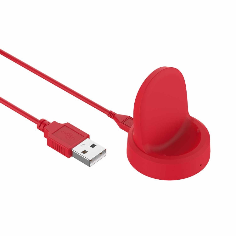 USB Vertical Magnetic Charger Holder — Rose Red