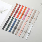 20mm Magnetic Buckle Leather Watch Band