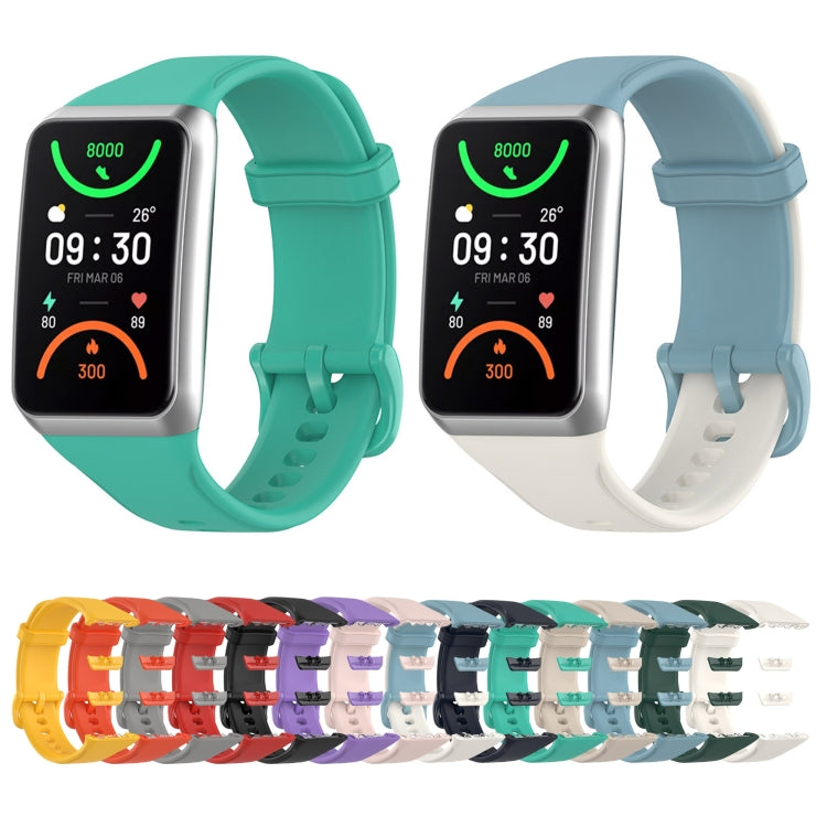 Solid Color Soft Silicone Watch Band — Pink