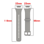 Solid Color Soft Silicone Watch Band — view 17