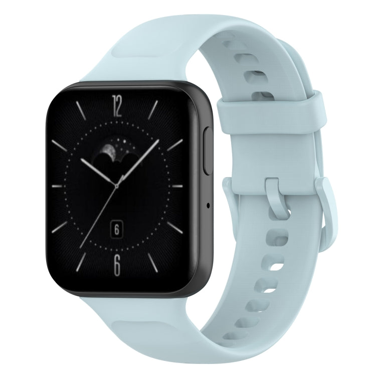 Solid Color Soft Silicone Watch Band — For OPPO Watch 3 Pro