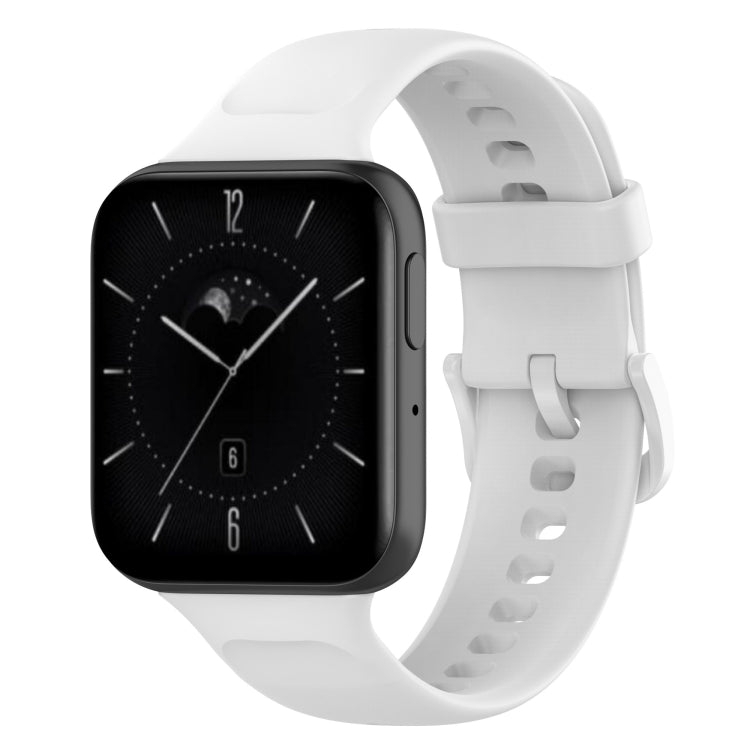 Solid Color Soft Silicone Watch Band — Light Pink