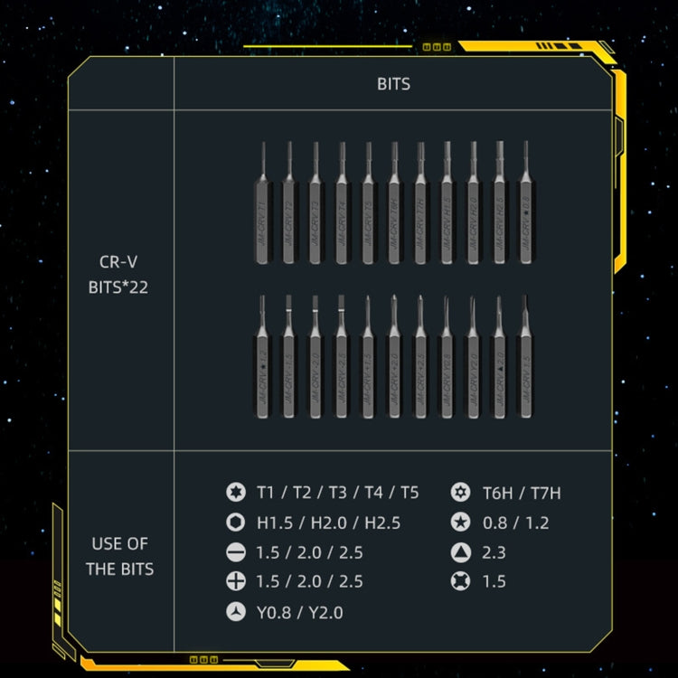 JAKEMY JM-8185 69 in 1 Multi-function Screwdriver Tool Set Assemblable Blocks — JM-8185