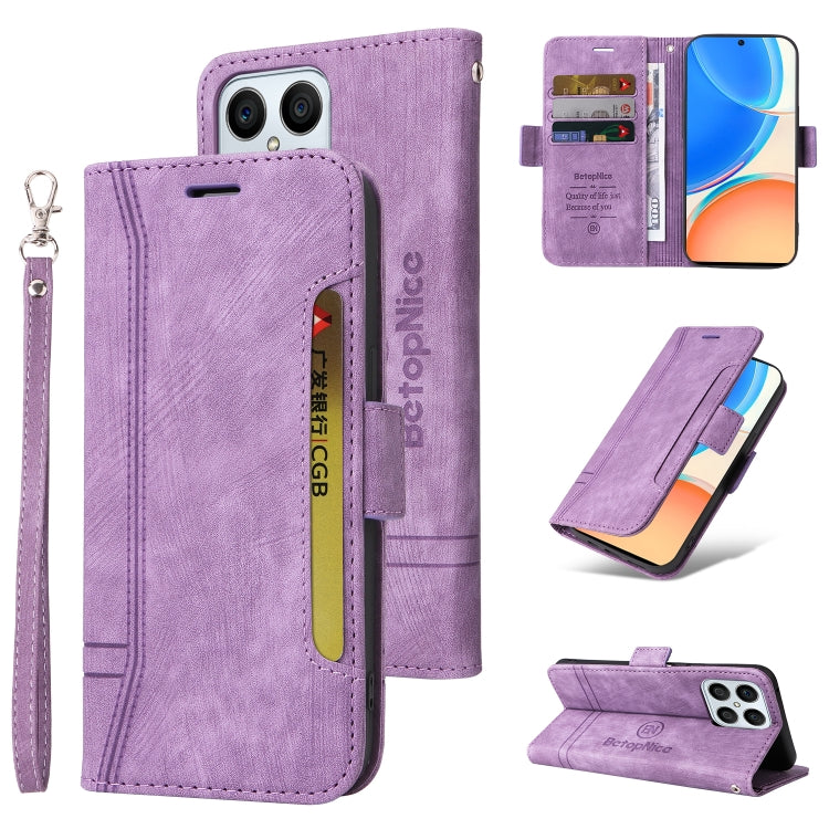 BETOPNICE Dual-side Buckle Leather Phone Case