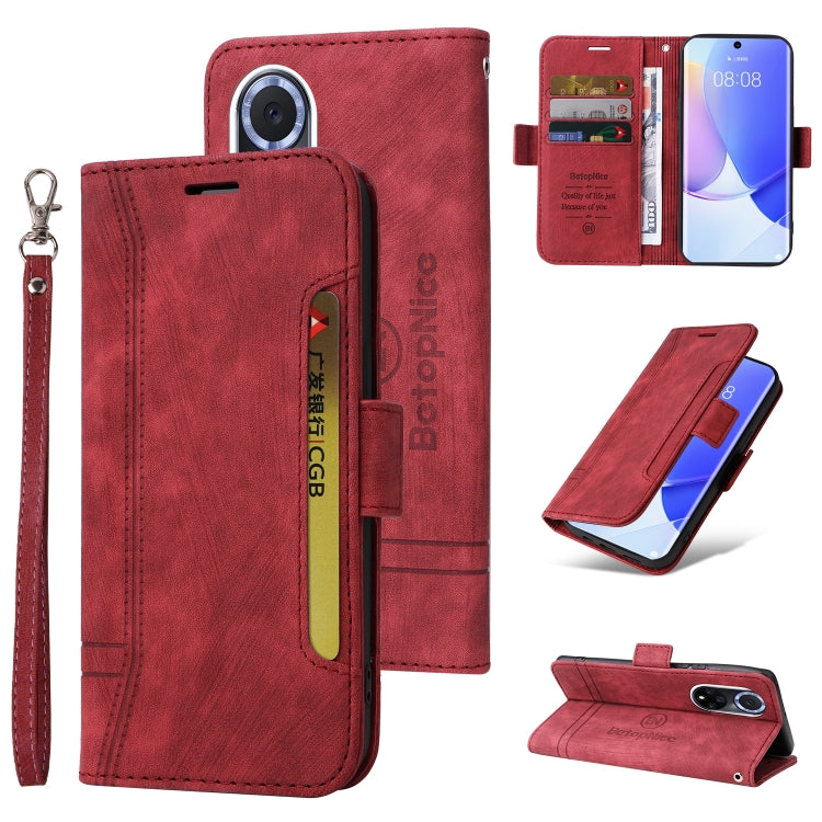 BETOPNICE Dual-side Buckle Leather Phone Case