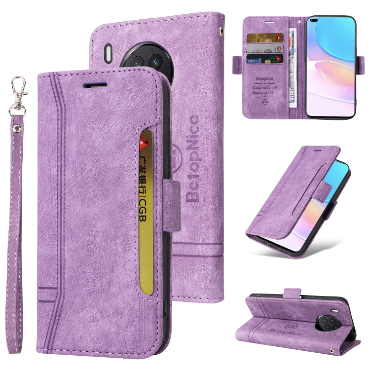 BETOPNICE Dual-side Buckle Leather Phone Case