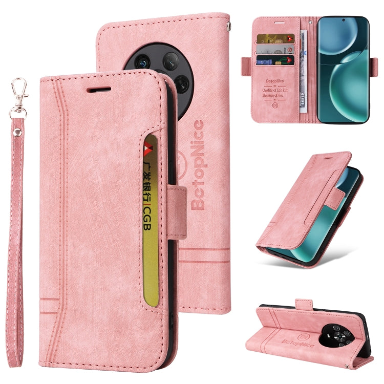 BETOPNICE Dual-side Buckle Leather Phone Case
