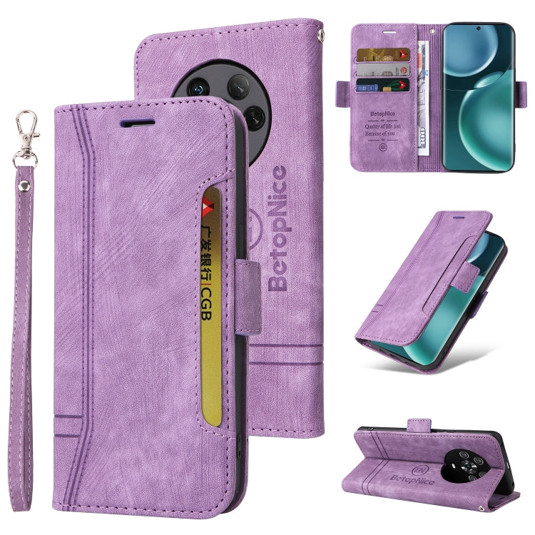 BETOPNICE Dual-side Buckle Leather Phone Case