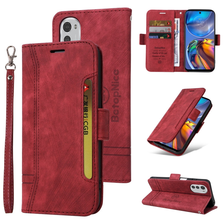 BETOPNICE Dual-side Buckle Leather Phone Case