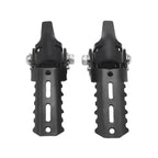 For BMW R1250GS R1200 GS ADV Motorcycle 22-25mm Front Folding Foot Pegs Footrests Clamps
