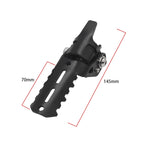 For BMW R1250GS R1200 GS ADV Motorcycle 22-25mm Front Folding Foot Pegs Footrests Clamps