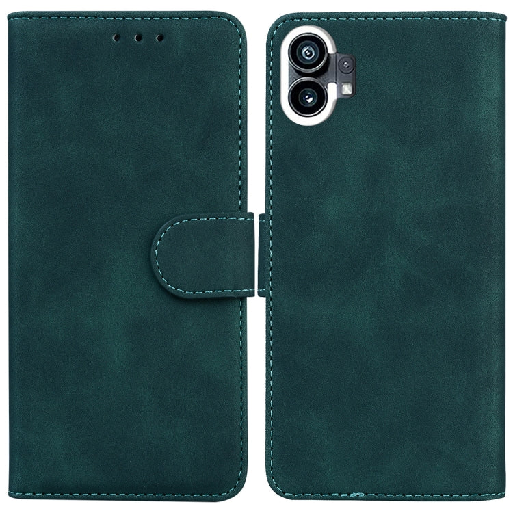 Skin Feel Pure Color Flip Leather Phone Case