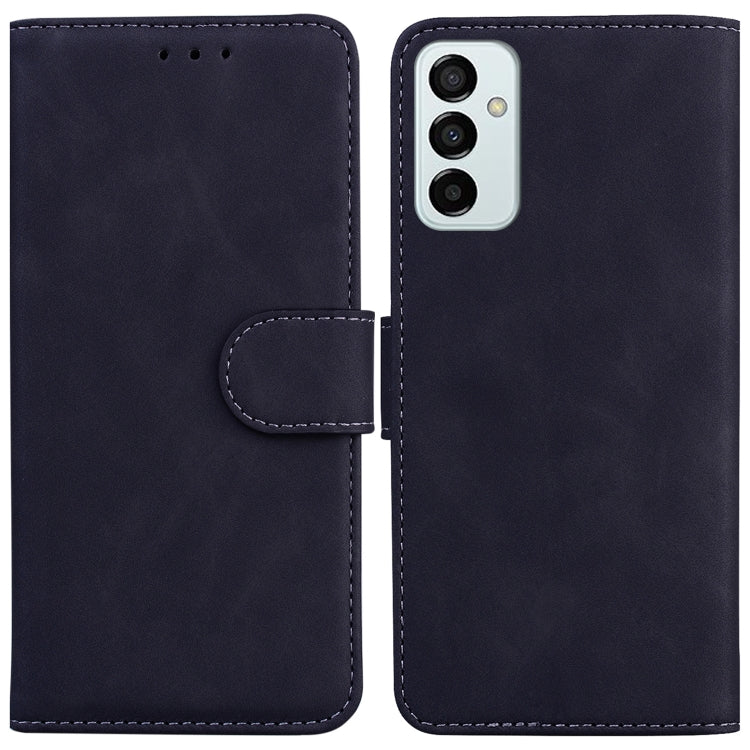 Skin Feel Pure Color Flip Leather Phone Case