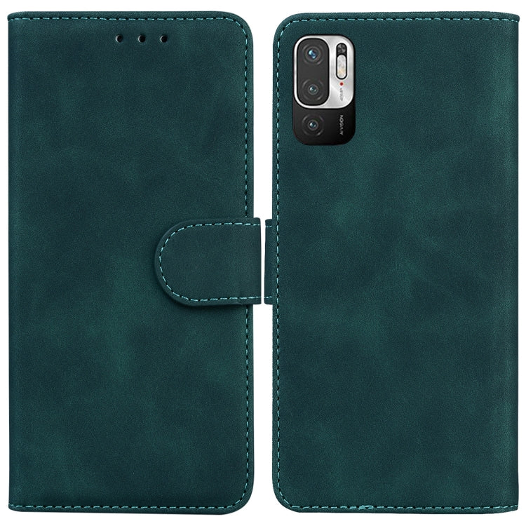 Skin Feel Pure Color Flip Leather Phone Case