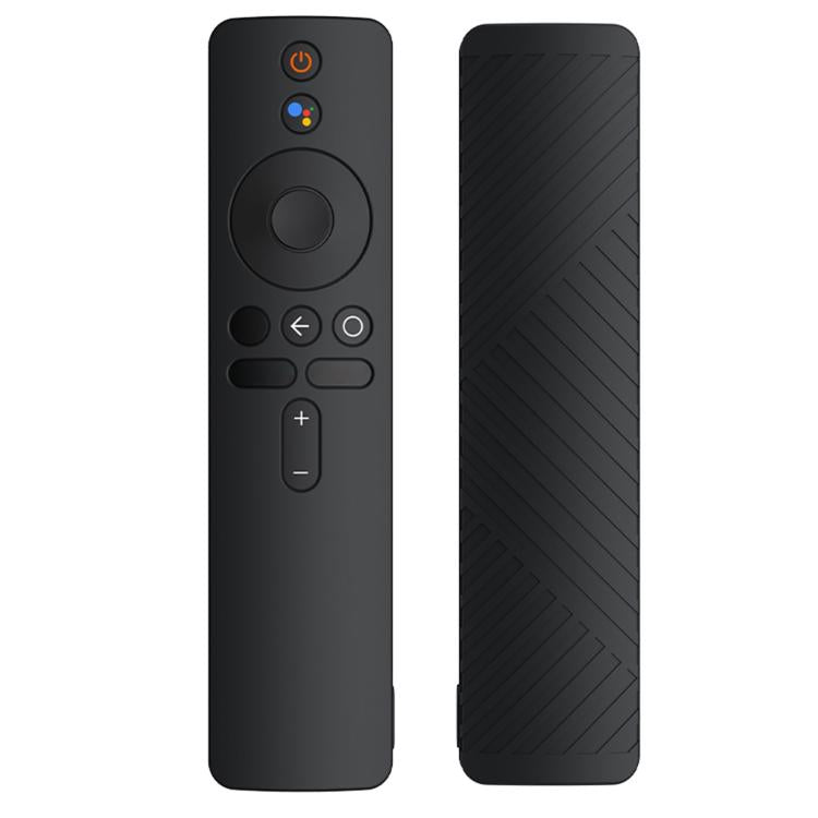 Solid Color Silicone Protective Cover — For Xiaomi MiBox S Transparent