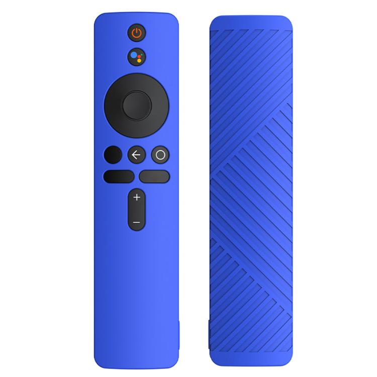 Solid Color Silicone Protective Cover — For Xiaomi MiBox S Red