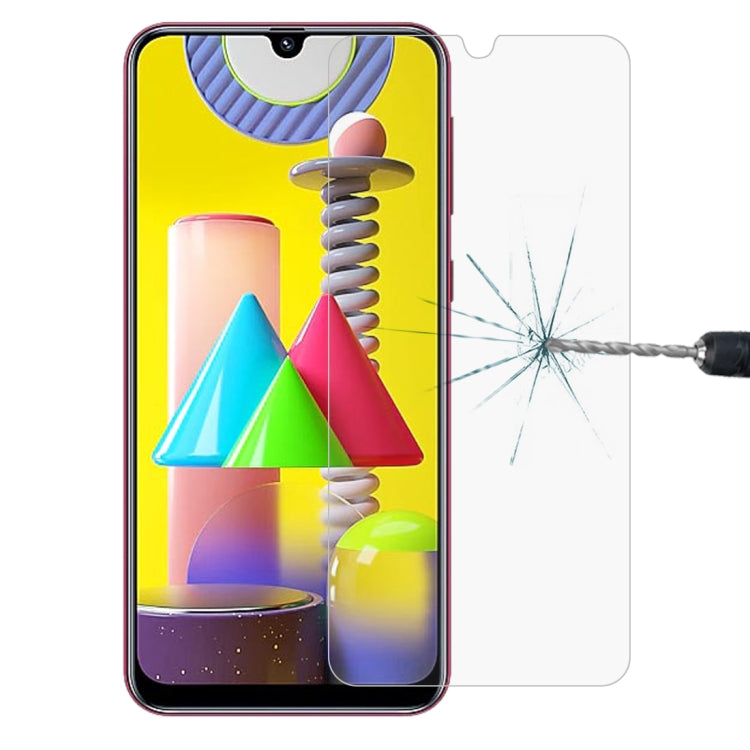 0.26mm 9H Surface Hardness 2.5D Explosion-proof Tempered Glass Non-full Screen Film — For Vivo Y5s (1 PC)
