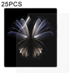 25pcs Full Screen Protector Explosion-proof Big Front Screen Hydrogel Film, Big Front Screen (25 PCS)