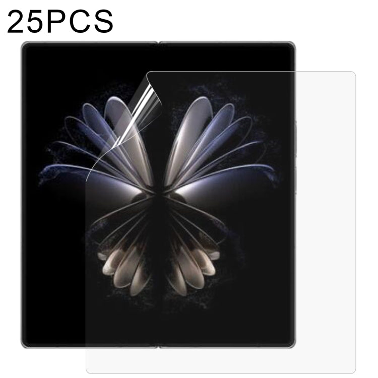 25pcs Full Screen Protector Explosion-proof Big Front Screen Hydrogel Film, Big Front Screen (25 PCS)