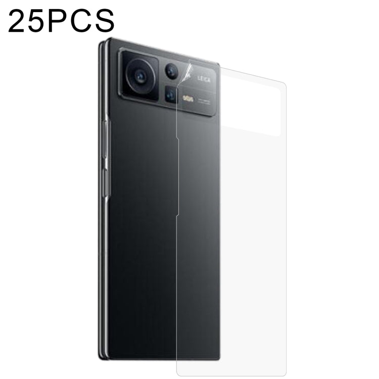 25pcs Full Screen Protector Explosion-proof Back Screen Hydrogel Film, Back Screen (25 PCS)
