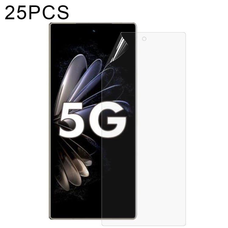25pcs Full Screen Protector Explosion-proof Front Screen Hydrogel Film, Front Screen (25 PCS)
