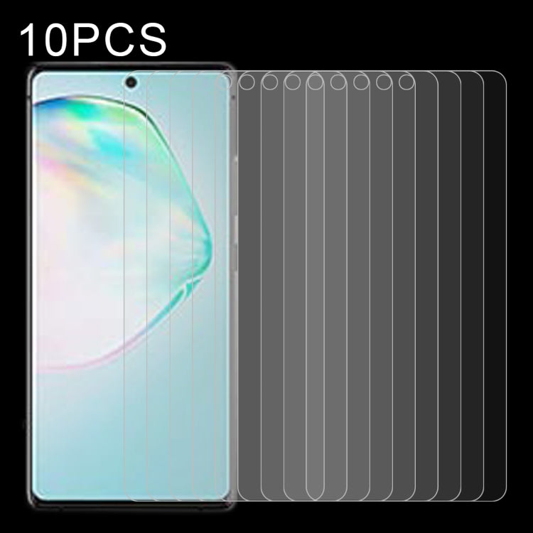10 PCS 0.26mm 9H Surface Hardness 2.5D Explosion-proof Tempered Glass Non-full Screen Film For Samsumg Galaxy F55 / M55 / M54 / A71 / F54 — For Vivo Y11 (10 PCS)