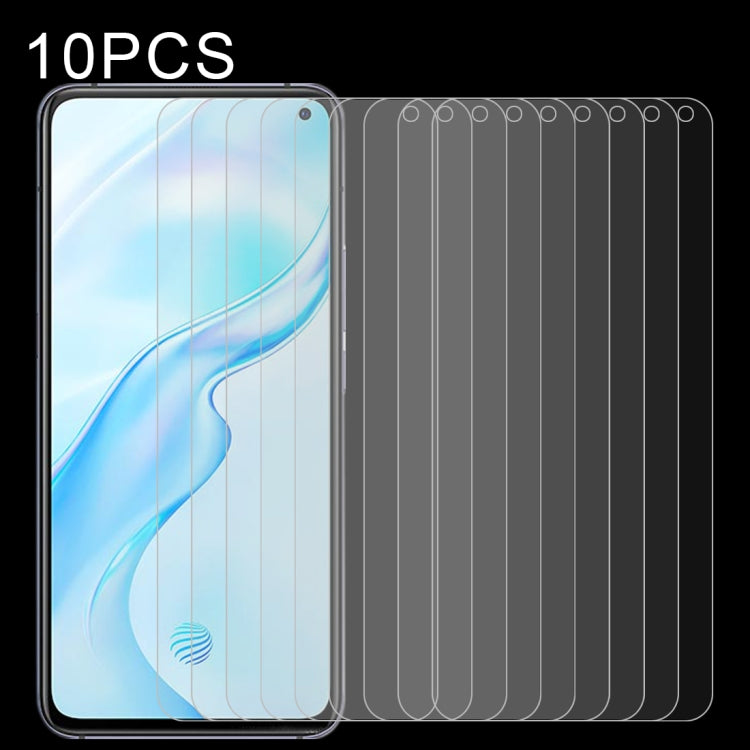 10 PCS 0.26mm 9H Surface Hardness 2.5D Explosion-proof Tempered Glass Non-full Screen Film For Samsumg Galaxy F55 / M55 / M54 / A71 / F54 — view 15