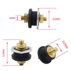 Car Battery Charger Studs Battery Terminal Connectors, 1 Pair