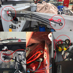 Car Battery Charger Studs Battery Terminal Connectors, 1 Pair