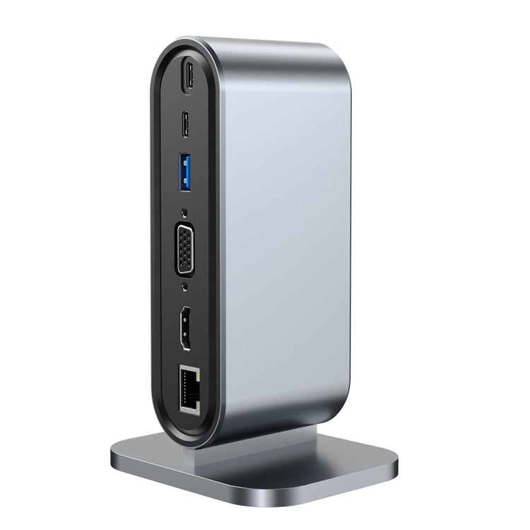 12 in 1 USB-C / Type-C Vertical Multi-interface HUB Adapter — view 2
