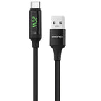 awei CL-123L 1m USB to USB-C / Type-C Digital Display Data Fast Charging Cable