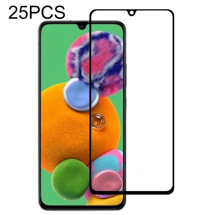 25 PCS 9H Surface Hardness 2.5D Full Glue Full Screen Tempered Glass Film — For Vivo X30 Pro