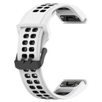 26mm Reverse Buckle Two-color Silicone Watch Band