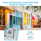 A18 4MP HD Wireless WiFi Smart Surveillance Camera, Specification:AU Plug