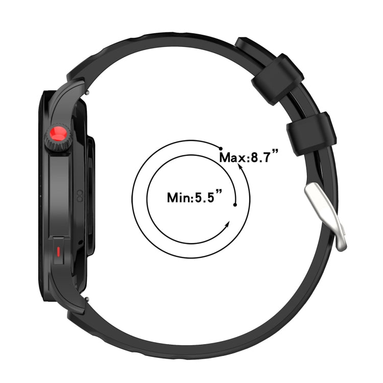 22mm Silicone Watch Band, For Amazfit GTR 4 — view 15