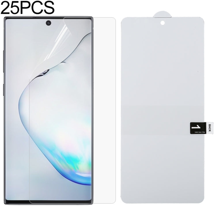 25 PCS Full Screen Protector Explosion-proof Hydrogel Film