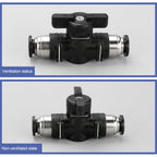 LAIZE Manual Valve Pneumatic Quick Fitting Connector