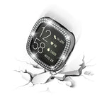 Double-Row Diamond Electroplating PC Watch Case