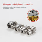LAIZE Nickel Plated Copper Pneumatic Quick Fitting Connector — PC16-03